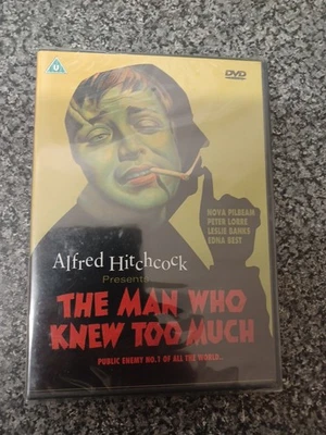 The Man Who Knew Too Much DVD New & Sealed FREE Postage Alfred Hitchcock  - Image 1 of 2