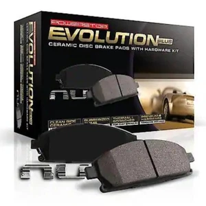 Kit de pastillas de freno delanteras de cerámica PowerStop Evolution Z17 - 17-1044 para Ford seleccionado - Imagen 1 de 6