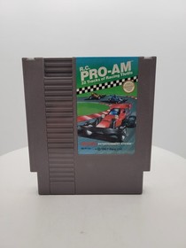 R.C. Pro-Am Nintendo NES Authentic Tested And Working Loose