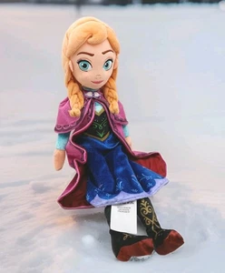 Disney Store Frozen Anna 17 Zoll Plüschpuppe Stofftier Spielzeug Sammlerstück  - Bild 1 von 11