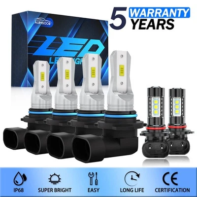 Светодиодная противотуманная лампа дальнего и ближнего света для Ford Explorer 2002-2005 6x - Изображение 1 из 4