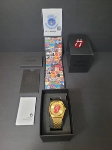 Original Nixon Rolling Stones Uhr Time Teller Gold A1356-509-00 in Box. - Bild 1 von 12