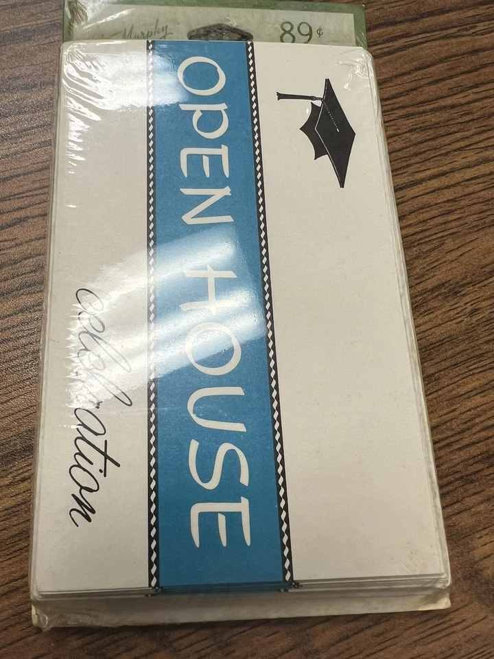 NOS GRADUATION OPEN HOUSE CELEBRATION INVITATIONS 10 COUNT  - Image 1 of 4