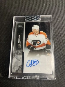 Cam Atkinson 2021-22 Upper Deck Clear Cut Auto #CC-CA Philadelphia Flyers - Picture 1 of 2