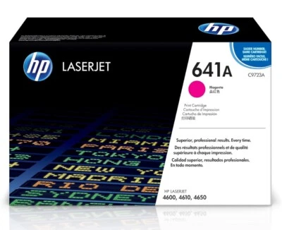 HP 641A Magenta Toner Cartridge Works For Color LaserJet 4600 4610 4650 Series - Image 1 of 4
