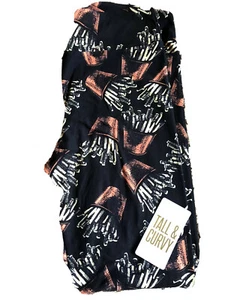 Leggings Lularoe TC patatine fritte nero nuovo difficile da trovare unicorni - Foto 1 di 3