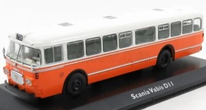 MODELLINO STATICO SCANIA VABIS D11 AUTOBUS 1969 ARANCIO BIANCO SCALA 1/72 - Foto 1 di 5
