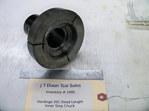Hardinge 20C Dead-Length Inner Step Chuck Machinable 2-3/8 Step Bore   In#1995 - Picture 1 of 2