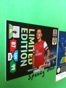 Champions League Özil Arsenal 13 14 limited edition Panini Adrenalyn - Foto 1 di 1