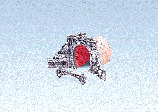 Faller # 120559 Tunnel Portals  High Clearance - Steam Era  - Kit  HO Scale MIB - Image 1 of 1