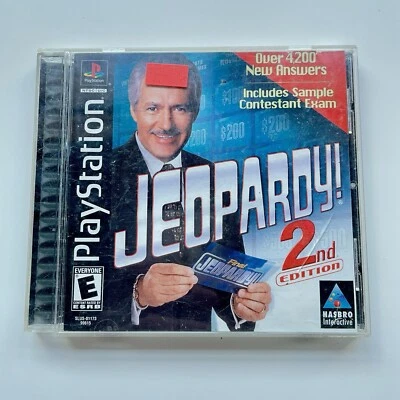 Jeopardy 2nd Edition Playstation PS1 PREOWNED COMPLETE CIB - Image 1 of 4