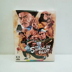 NEW ~ Shaolin Plot ~ Blu-ray Arrow Limited Slipcover Poster Booklet - Foto 1 di 2