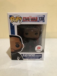Black Panther Unmasked Walgreens Exclusive Funko Pop #138 Civil War Protector - Picture 1 of 7