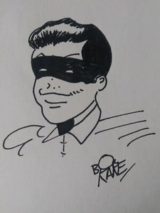 BOB KANE ORIGINAL DE COLECCIÓN BATMAN DIBUJADO A MANO BOB KANE BOB - Imagen 1 de 5