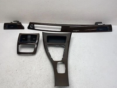 BMW 328I 335I E92 E93 2011-2013 JUEGO DE MOLDURAS DE MADERA OEM LOTE556 Foto 1 de 4