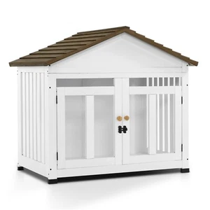 Lovupet Hundehüttenmöbel aus Holz, Indoor für kleine/mittlere Hunde, JD54 - Bild 1 von 16