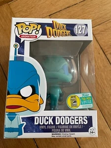 Funko Pop Duck Dodgers #127 Vaulted 2016 SDCC Exclusive 750 pcs + Hard Stack - Imagen 1 de 12