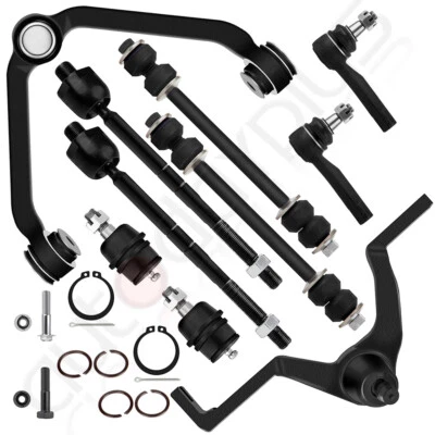 Kit de 10 barras de amarre de rótulas de brazos de control delanteros para Ford Explorer Sport 1995-05 Foto 1 de 4