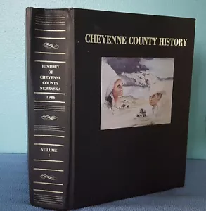 1986 CHEYENNE COUNTY NEBRASKA Pioneer History Genealogy photos - 1100 pages! - Picture 1 of 8