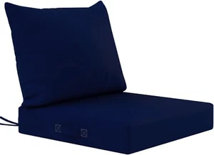 Deep seat Patio Cushion Set Waterproof Fade-Resistant Patio Furniture Cushions - Picture 1 of 60