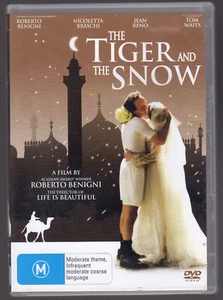 The Tiger and the Snow (2005) DVD reg.4 Roberto Benigni Jean Reno Tom Waits - Picture 1 of 4