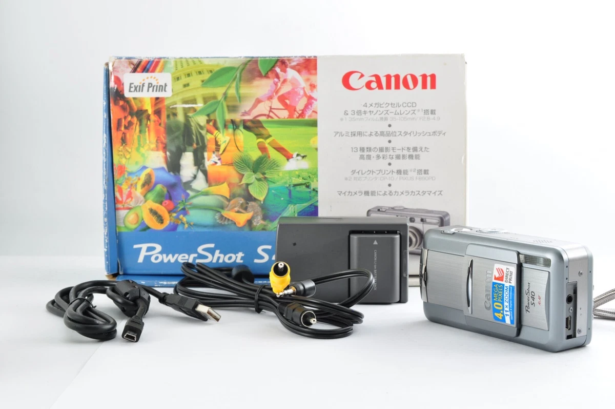 Canon PowerShot S40 Digital Cameras for Sale | Shop New & Used