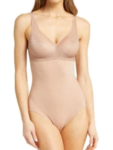 NUEVO WACOAL 'Elevated Allure' Body Modelador Sin Alambres Talla 34D Roebuck #801336 - Imagen 1 de 5