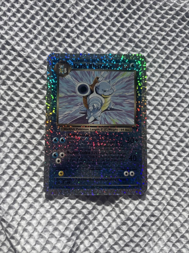 Dark Blastoise S2/S4 Legendary Collection Jumbo Oversized BoxTopper Pokemon Card - Image 1 of 4