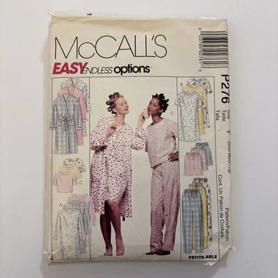 McCall's M2476 Misses Sleepwear Easy Endless Options Sewing Pattern Sizes SML - Image 1 of 2