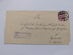 Deutsches Reich Beleg Dienstbrief Bielefeld Amtsgericht 1903 - Picture 1 of 6