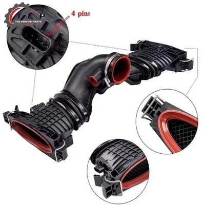 Air Intake Duct w/ Air Mass Sensor for Mercedes-Benz GL350 ML350 3.0L 6420901642 Foto 1 de 4