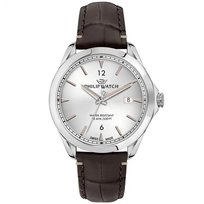 Orologio Uomo Philip Watch Blaze Pelle Marrone R8251165007 NUOVO E ORIGINALE - Immagine 1 di 4