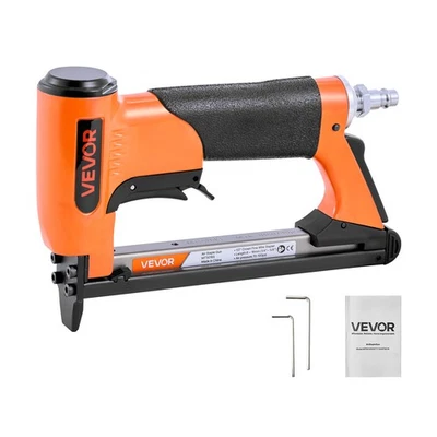 VEVOR Pneumatic Staple Gun 20 Gauge for 50 Series Fine Wire Staples 12.8mm Crown - Image 1 of 4