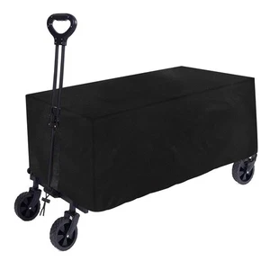 Folding Wagon Cover - Waterproof Garden Cart Cover for Outdoor Collapsible Wa... - Picture 1 of 6