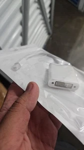 Mini DisplayPort to DVI Adapter, 4K Support, Male to Female Connection - Picture 1 of 5