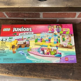 LEGO Juniors 10747 Andrea & Stephanie's Beach Holiday Friends 143 Pcs Set