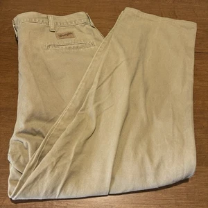 Vintage Wrangler Khaki Herren Jeans 36x32 75CL Hergestellt in USA (tatsächliche Schrittlänge 27) - Bild 1 von 9