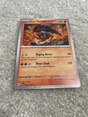 Pokémon  Tauros Ultra Rare + Basic Energy Both Plus Fire Energy!!!!! Real!!!!￼￼! - Image 1 of 4