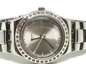 Swatch Watch Pure Powder YLS172G Irony Medium Orologio Reloj Armbanduhr Swiss - Picture 1 of 3