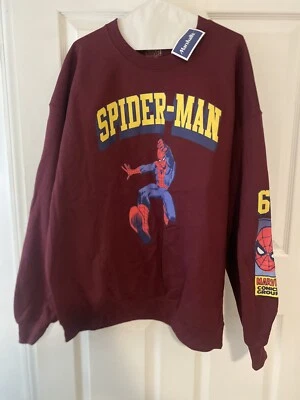 Sudadera Marvel Comic Group 62 Para Hombre Spider-Man Cómic Spiderman Talla XL Foto 1 de 4