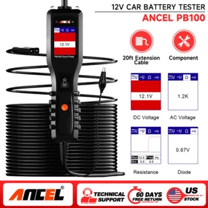 ANCEL PB100 Circuit Probe Tester AC/DC Diode Resistance Digital Voltage Tester  - Picture 1 of 21