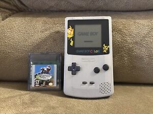 Gameboy Color Console Pokemon Special Pikachu GOLD / SILVER Edition With 1 Game!