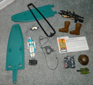 Figura de acción de astronauta Gi Joe Countdown 1989 de colección con piezas adicionales de GI JOE - Imagen 1 de 10
