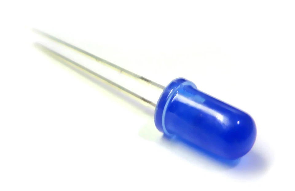 20x LED 5mm Bleu Diffusant 5000mcd - Image 1 of 1