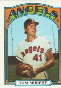 TOM MURPHY 1972 TOPPS CARD #354 ANGELS VG A65 - Picture 1 of 2