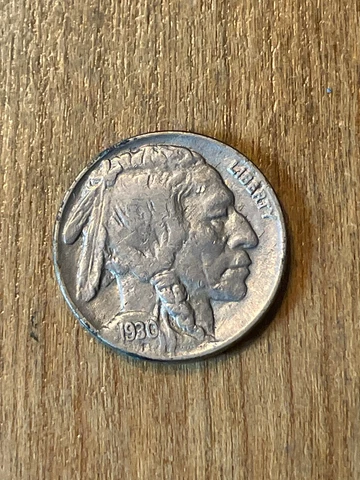 1930 Buffalo Nickel VF Cover