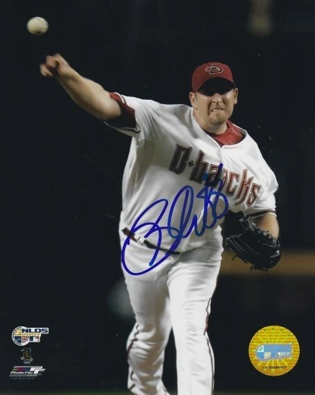 Foto autografiada firmada 8x10 de Brandon Webb Arizona Diamondbacks - Certificado de autenticidad  Foto 1 de 1