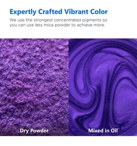 Maddie Rae's Slime Purple Pearl Mica Powder For Slime, Soapmaking, Bath Bombs - Picture 1 of 4