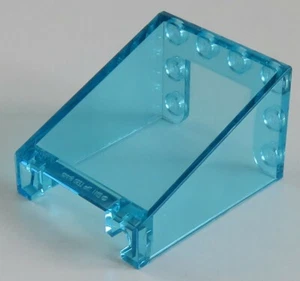 LEGO - Parabrisas / Parabrisas 3x4x4 inverso, transp. azul claro # 72475 - Imagen 1 de 2