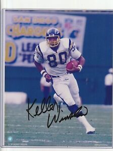 Kellen Winslow Signed 8 x 10 Photo Autograph San Diego Chargers